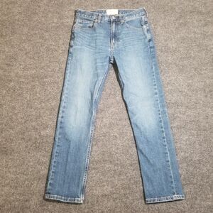 EVERLANE Relaxed Straight Fit Womens Jeans Medium Wash Size 27 Regula90's